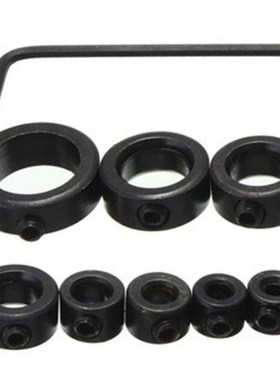 8pcs 3-16mm Countersink Drill Bit Adjustable Depth Stop Coll