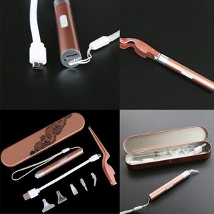 Rechargeable Diamond Painting Pen USB Luminous Elbow Tweezer