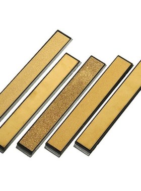 5PCS Titanium Coated Diamond Knifes Sharpener Grit Angle Sha