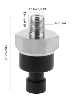 0-17bar Pressure Transmitter Input 5V NPT1/4 Pressure Transd