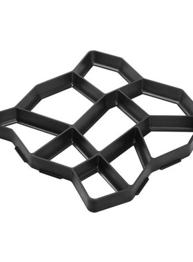 Plastic Manually Path Paving Mold Ice Flower Type Concrete C
