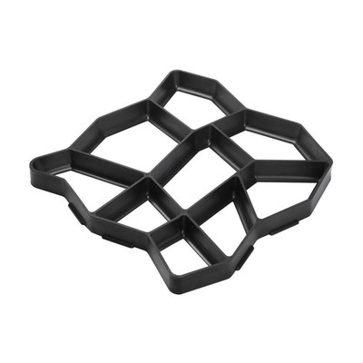 Plastic Manually Path Paving Mold Ice Flower Type Concrete C