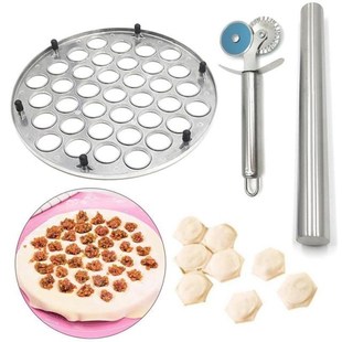 Holes Dumpling Set Kitchen Ravioli Lazy DIY Mold Maker