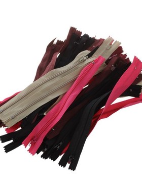 50 ASSORTED DRESS UPHOLSTERY CRAFT NYLON METAL CLOSED OPEN E