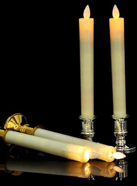 2pcs Plastic Candle Base Holder Pillar Candlestick Stand For