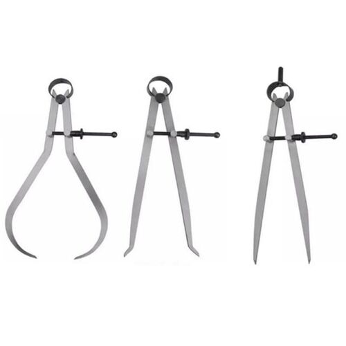 Spring Inside Outside Divider Caliper Set Measures 8 inch Ma