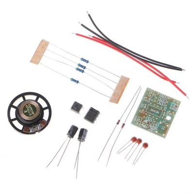 NE555 Oscillator Buzzer Electronic DIY Tone Generator LED K