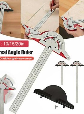 Wood Workers Edge Rule Efficient Protractor Angle Protractor
