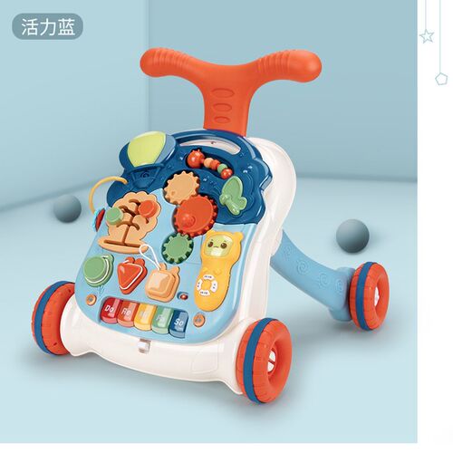 Baby Baby Learn To Walk Walker Trolley Multifunctional Anti-