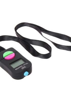 Digital Hand Tally Counter Electronic Manual Clicker Golf Gy
