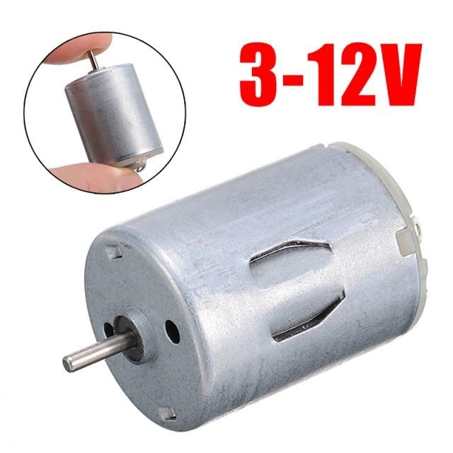 1pc Mini 280 High Speed Motor DC 3-12V 5000-15000RPM Mayitr