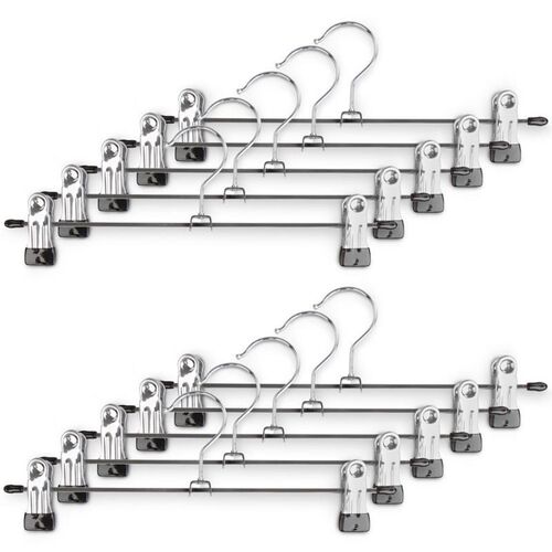 10pcs Coat Hangers Strong Clothes Hanger Drying Rack For Tro