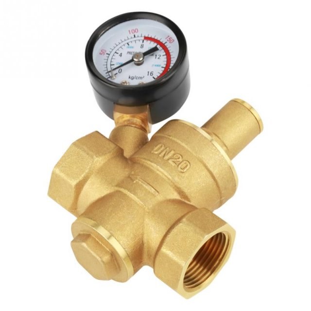 DN15/N20/DN25 Brass Adjustable Water Pressure Reducing Regul