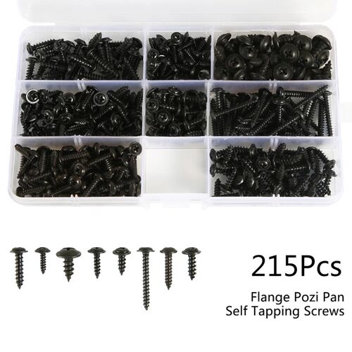 7XEA M3/M4/M4.8 Self Tapping Screw Set Assortment Kit Stainl