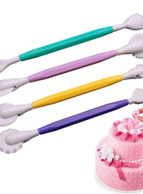 4pcs Fondant Cake Decorating Modelling Tools 8 Styles Flower