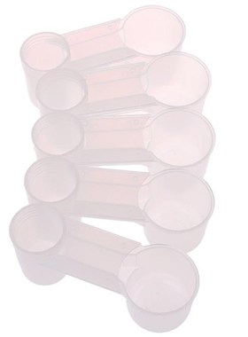 Plastic Bird Feeder Clear Water Bottle Drinker Cup 适用于 Pi