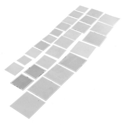 27Pcs/Set For BGA Universal Stencils Reballing Reball Rework