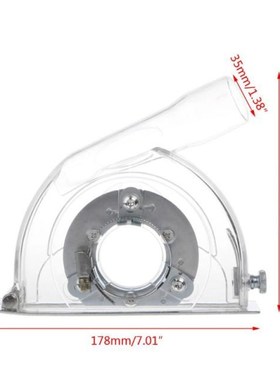 Clear Cutting Dust Shroud Grinding Cover 适用于 Angle Grinde