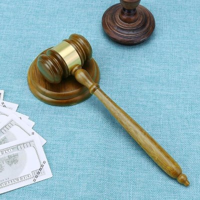 Durable Wooden Auction Hammer Lawyer Judge Hammer Gavel Cour