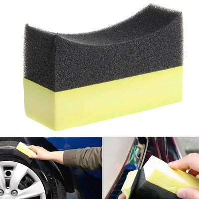 1 Pc Car Professional Tyre Tire Dressing Applicator Curved F