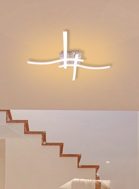 Modern Waved Pendant Lamp Illumination Ceiling Lamp Indoor C