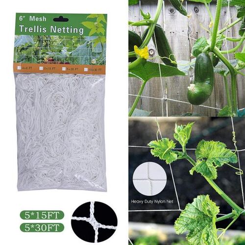 GardenTrellis Netting Multi Use Fruit Vegetable Flower Vine
