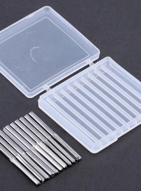 10pcs 2 Flute End Mill Set 3.175mm Shank Tungsten Carbide CN