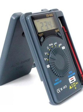 Portable Mini Multimeter LCD Range Auto Pocket Digital Ammet
