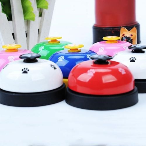 1PC Dog Pet Call Bell Cat Feeding Ringer IQ Training Interac