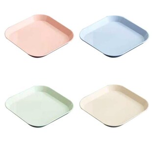 Wheat Straw Unbreakable Snacks Fruit Bones Plate Sushi Pasta