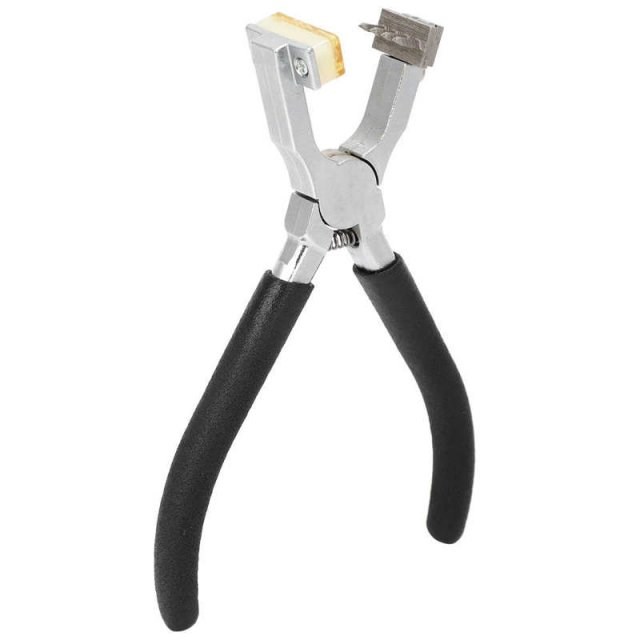 Leather Hole Punch Set Chisel Pliers Non-Slip Stitching Punc