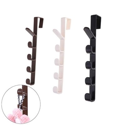 Plastic Cupboard Hanging Hook Hat Clothes Bag Hanger Holder