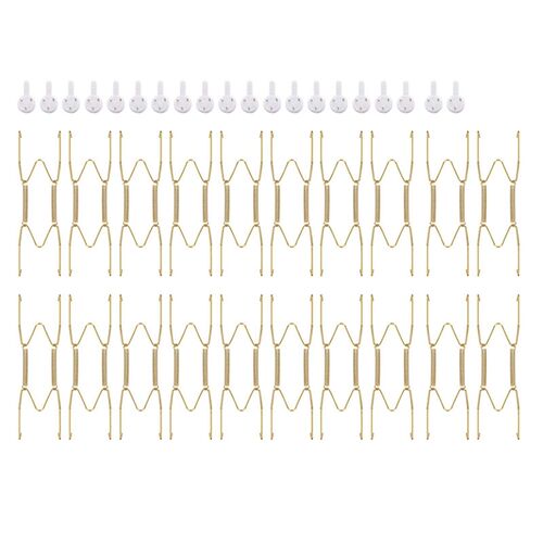 20 Pieces 6 Inch Invisible Plate Hangers Wall Plate Hangers