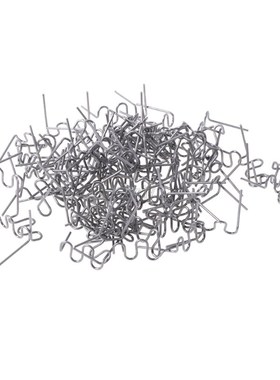 Wave Flat Hot Staples 100 Pcs/Set Precut 0.8mm Wave Flat Hot