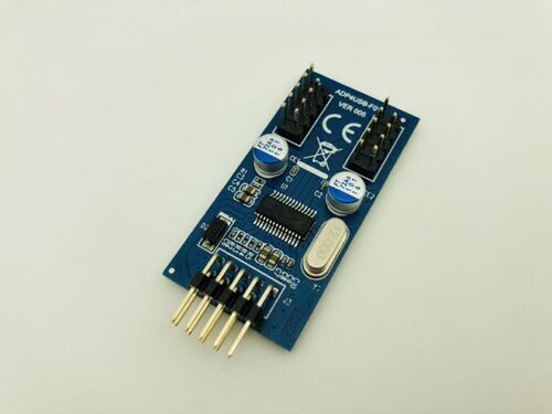 9pin Male 1 to 2 or 4 Female Extension Cable Card 9 Pin Desk