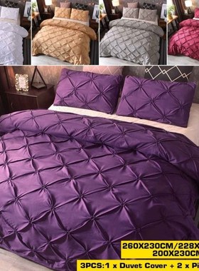 NEW Bedding Set of Duvet Cover Bed Sheet Pillowcases Single
