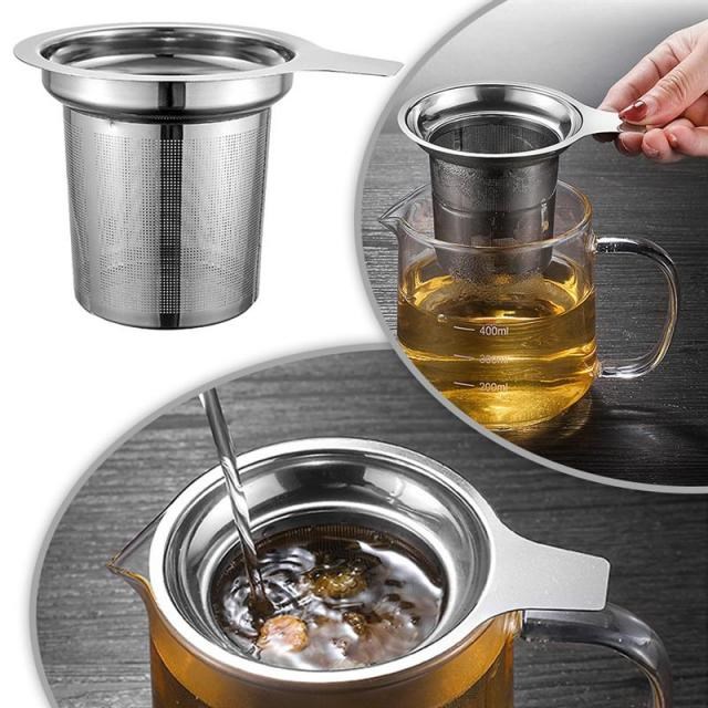 8.8x5.6x7.5cmMetal Tea Leak Filter Infuser Stainless Steel L