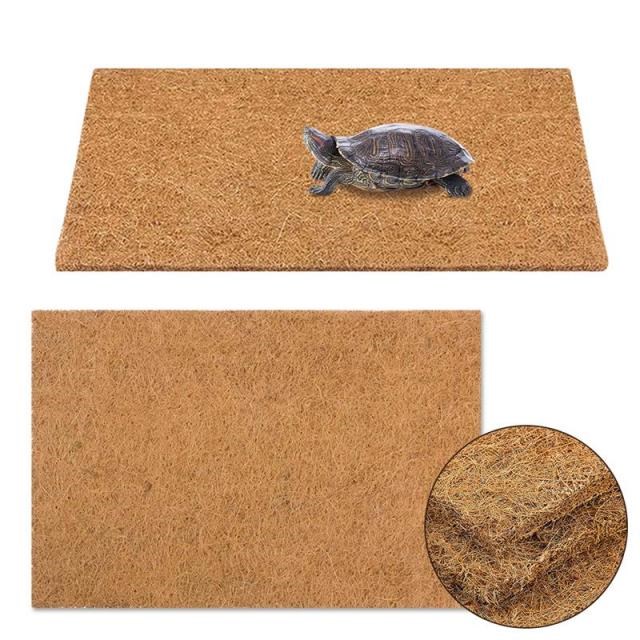 60x40cm Reptile Carpet Natural Coconut Fiber Coir Tortoise M