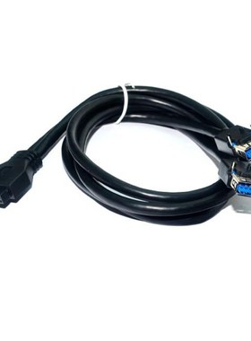 HighSpeed USB 3.0 Cable Double 20Pin 2 Port USB3.0 Hub USB 3