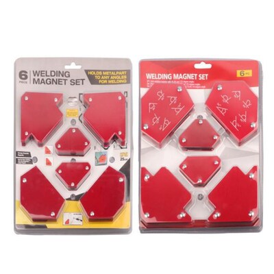 6pcs/set Welding Positioner Triangle Fixed Angle Finder Tool