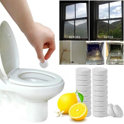 1PC Lemon Smell Effervescent Tablet Multifunctional Efferves