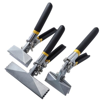 Sheet Metal Bending Pliers Hand Seamer Wide Jaw Straight 80m