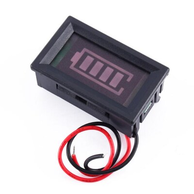 12V LED Tester Digital Voltmeter ACID Lead Batteries Indicat