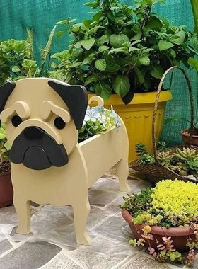 Creative Crafts Planters  Dog Shape Succulent Planter Home O