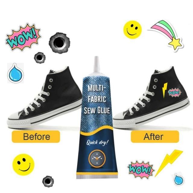 1pc 50ml sew glue liquid fast drying glue ultra-stick sew gl