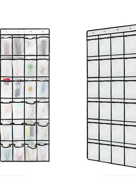 Over The Door Shoe Organizer Clear Hanging Shoe Rack Nonwove