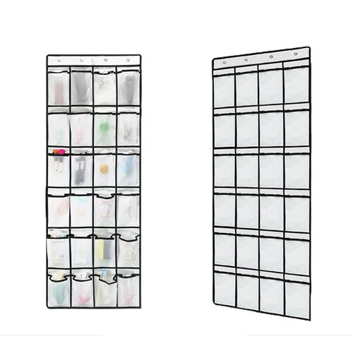 Over The Door Shoe Organizer Clear Hanging Shoe Rack Nonwove