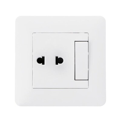 1 Pc Universal socket 2 Hole Universal Power Socket With 1 G