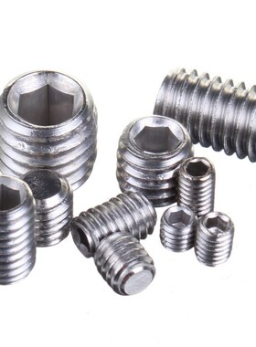 200Pcs Stainless Steel Allen Head Socket Hex Set Grub Screw
