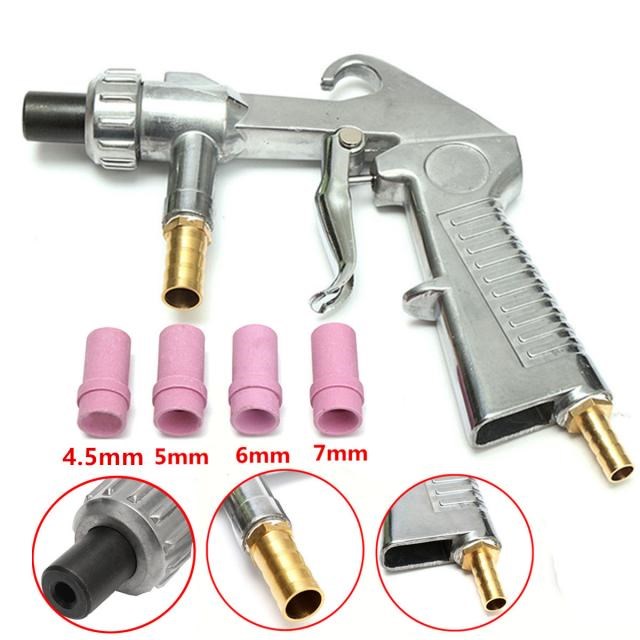 Sandblaster Feed Blast Guns Air Siphon Sand Blasting Abrasiv